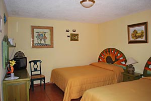 Baja Whale watching Mexico vacation, hotel room in Guerrero Negro